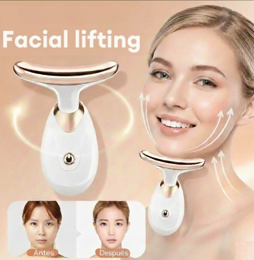 Masajeador Facial y Cervical de Alta Frecuencia: Esculpe y Rejuvenece