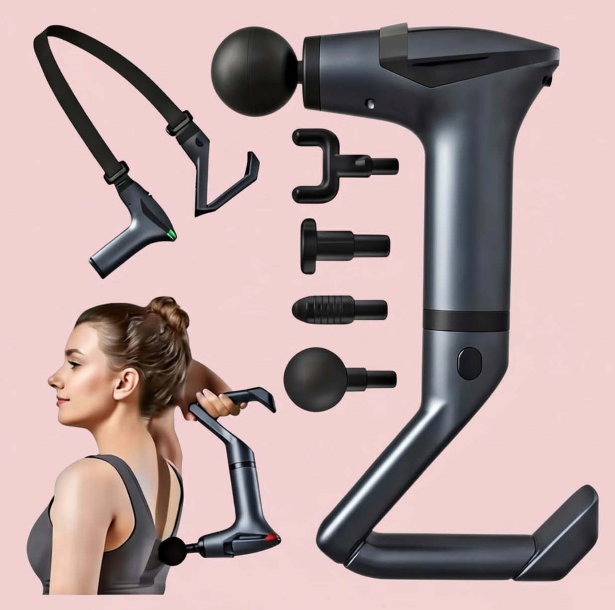 Elite Therapy-Relax: Masajeador de 4 Puntas