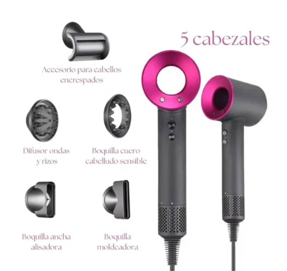 Melia Air Stylist 5-en-1 con cabezales imantados